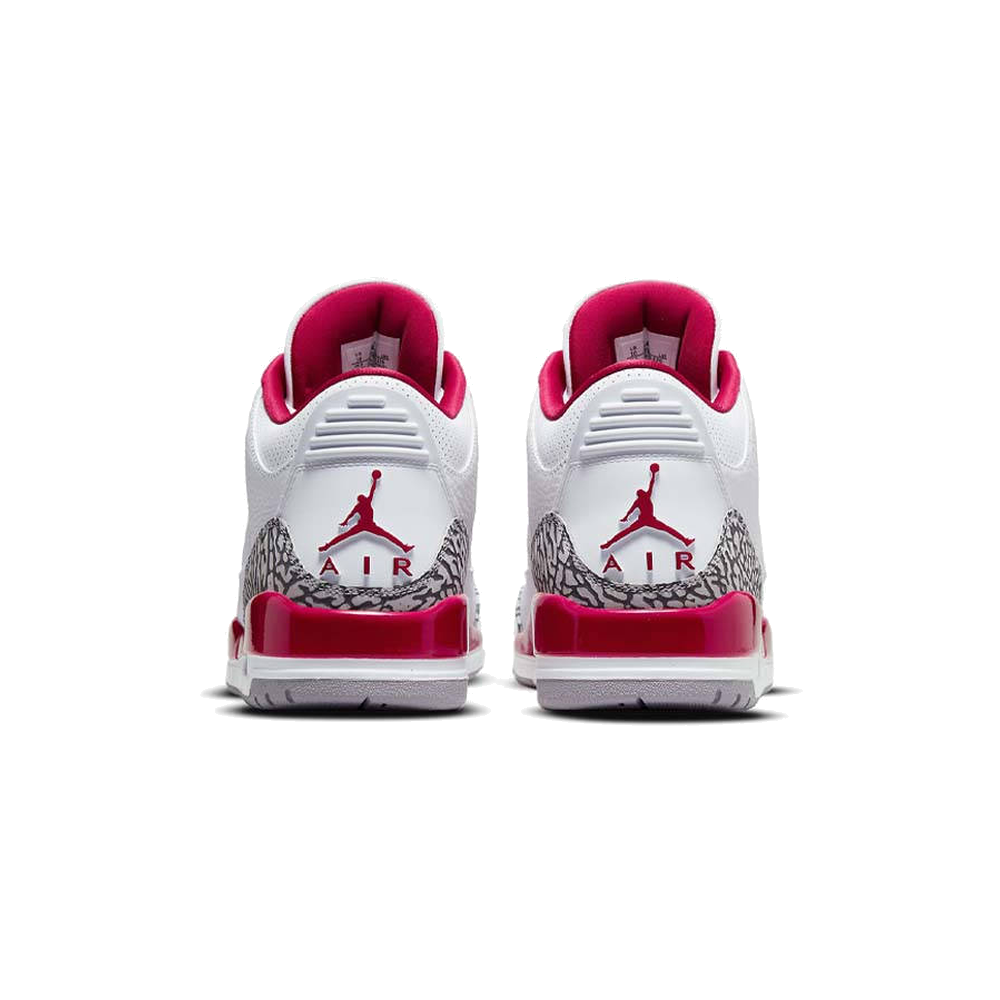 Jordan 3 Retro Cardinal Red Sneaker