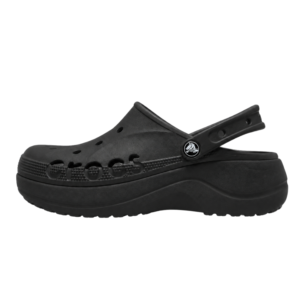 Crocs Baya Platform Clog 'Black'