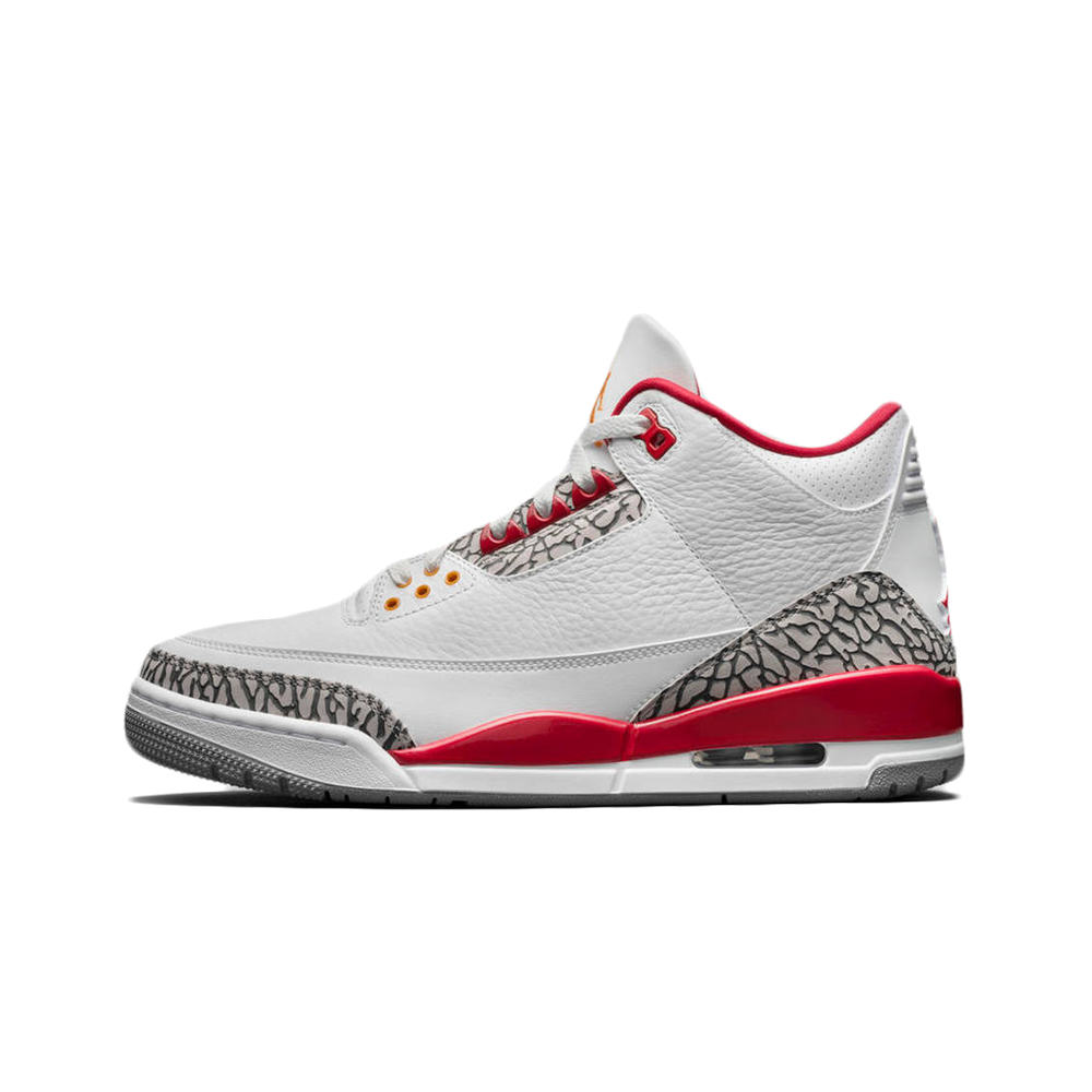 Jordan 3 Retro Cardinal Red Sneaker