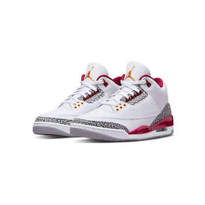 Jordan 3 Retro Cardinal Red Sneaker