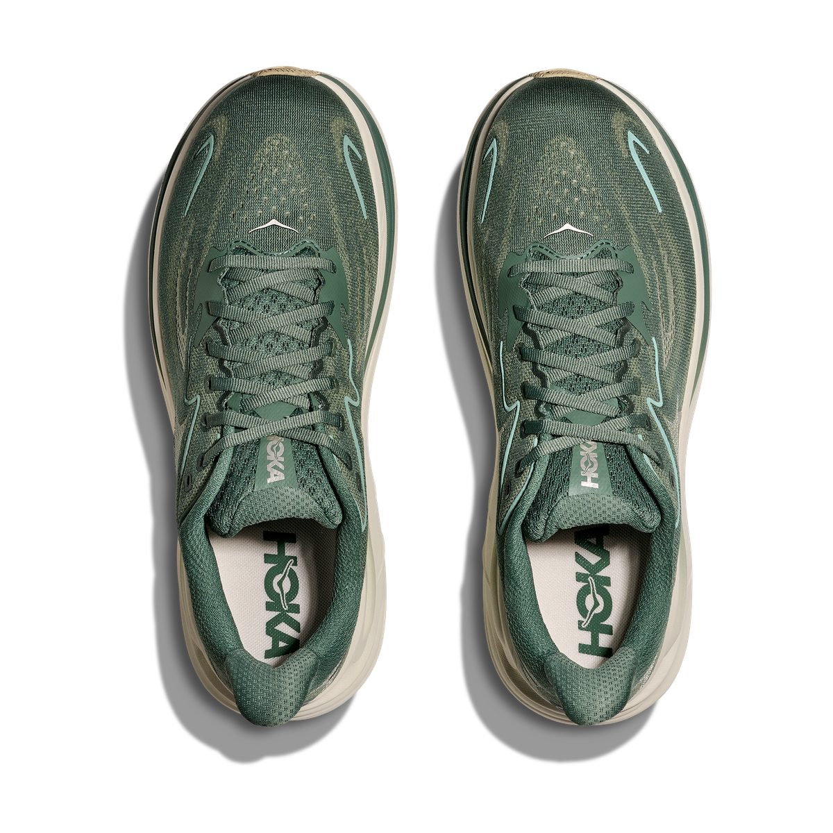 HOKA Clifton 10 Light Green Sneaker