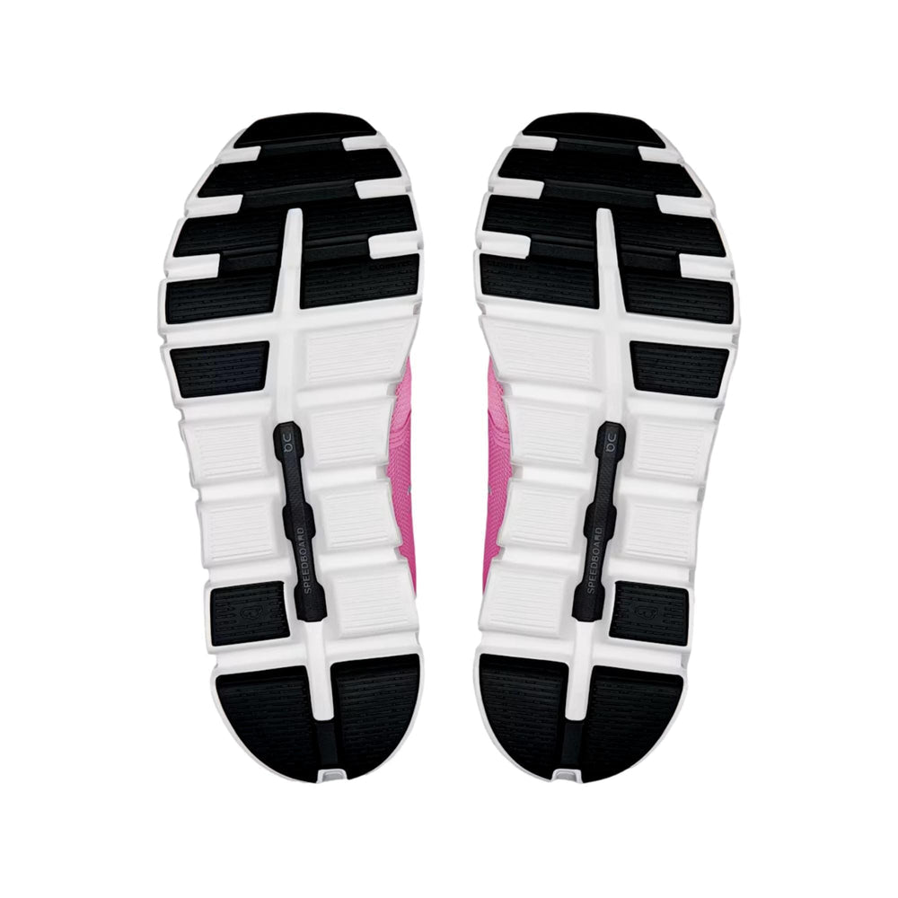 On Cloud 6 Raspberry White Women's Sneaker