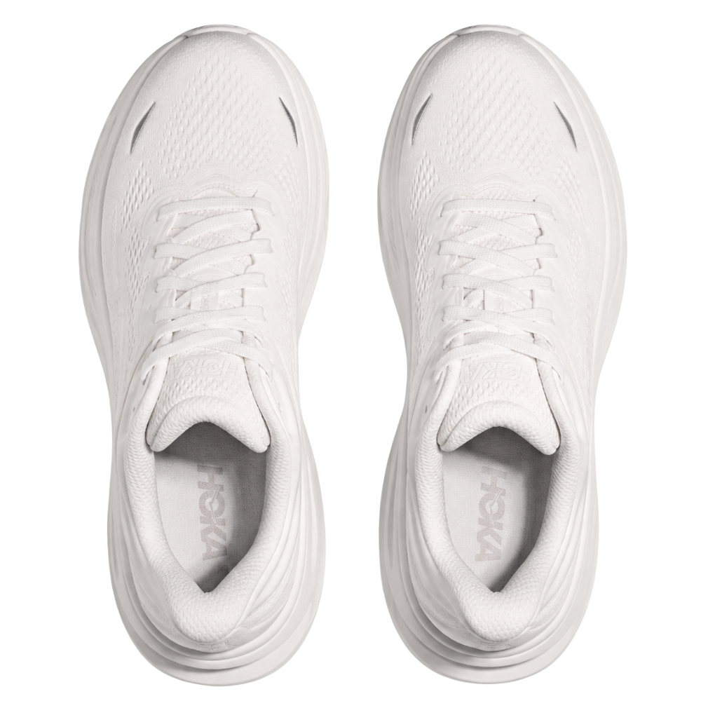 HOKA Bondi 9 White White Sneaker