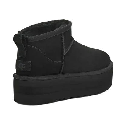 UGG Women's Classic Ultra Mini Platform Boot Black Black