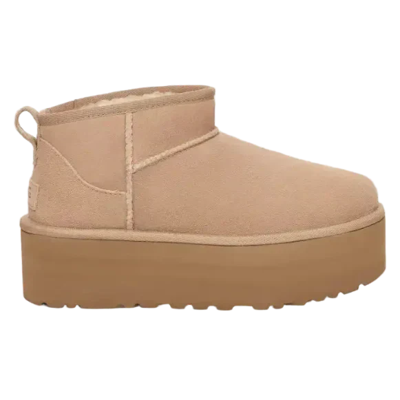 UGG Women's Classic Ultra Mini Platform Boot Sand