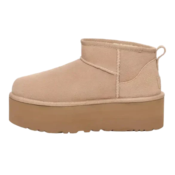 UGG Women's Classic Ultra Mini Platform Boot Sand