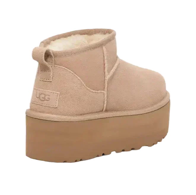 UGG Women's Classic Ultra Mini Platform Boot Sand