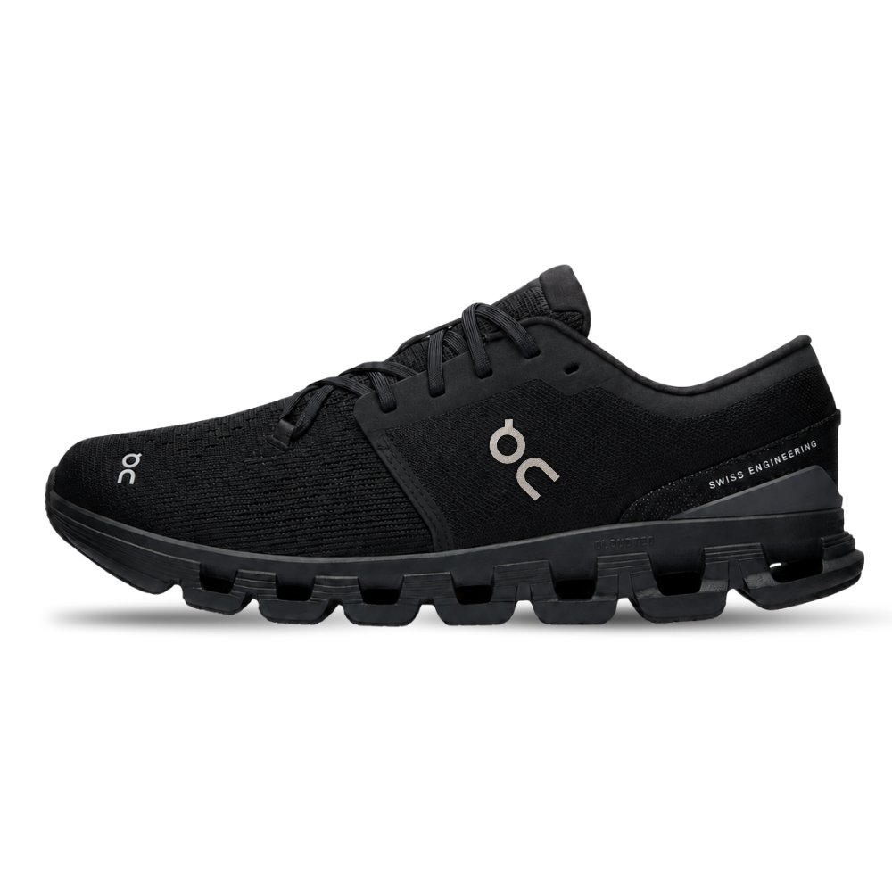 On Cloud X 4 'Black/Eclipse' Sneaker