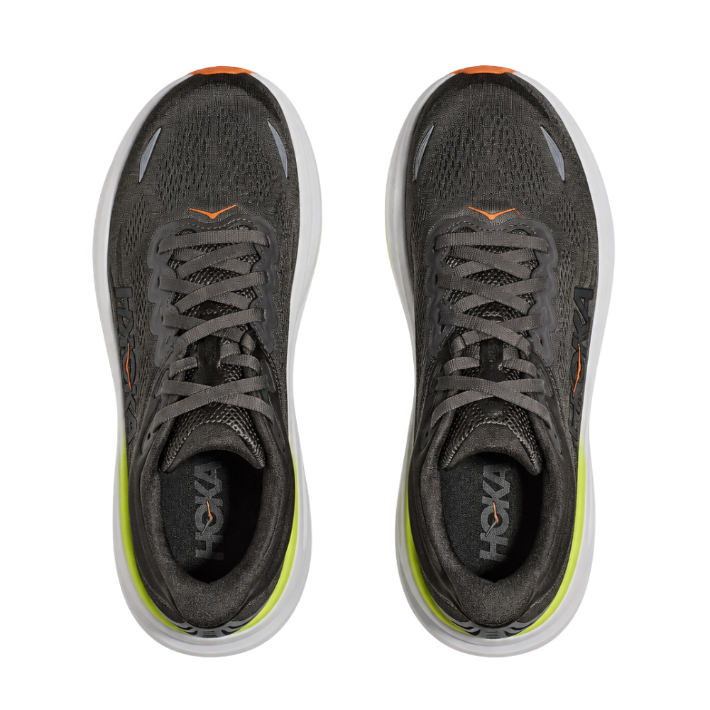 HOKA Bondi 9 Asphalt Grey Gravel Sneaker