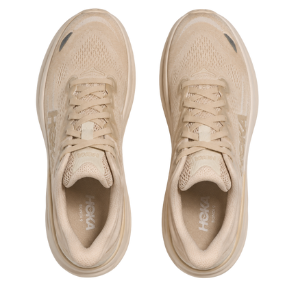 HOKA Bondi 9 Oatmeal Oat Milk Sneaker
