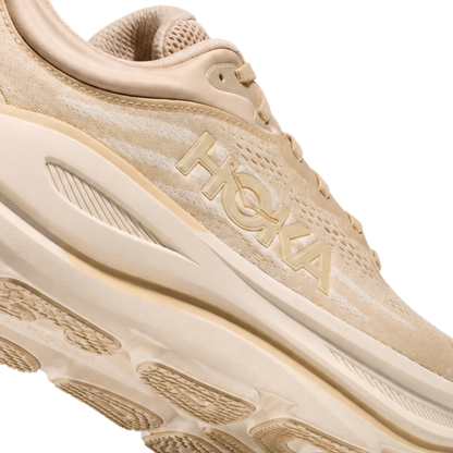 HOKA Bondi 9 Oatmeal Oat Milk Sneaker