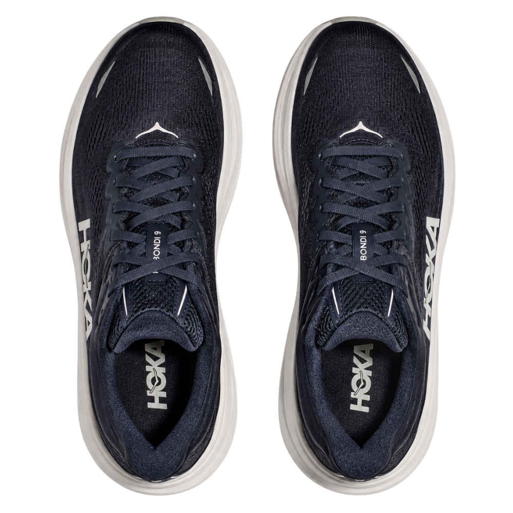 HOKA Bondi 9 Varsity Navy White Sneaker