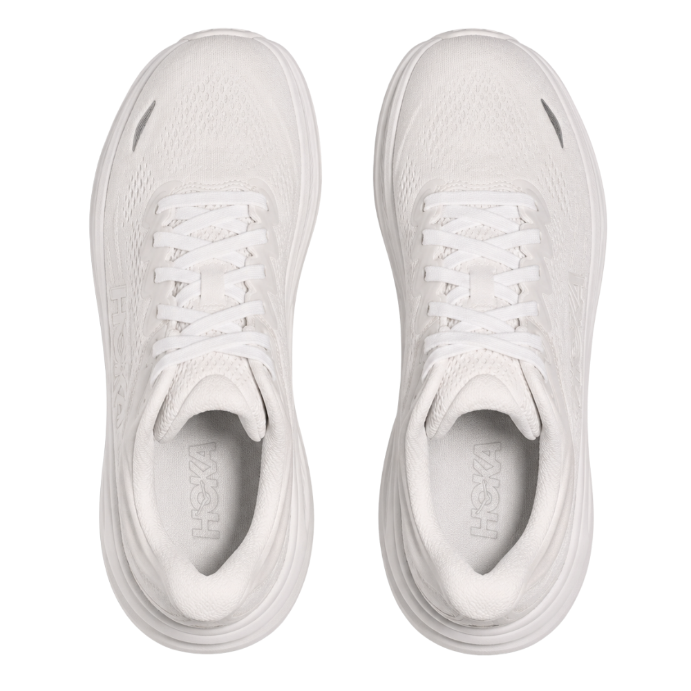 HOKA Bondi 9 White White Sneaker