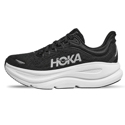 HOKA Bondi 9 Black White Sneaker
