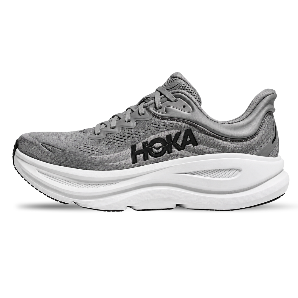 HOKA Bondi 9 Galactic Grey Stellar Grey Sneaker