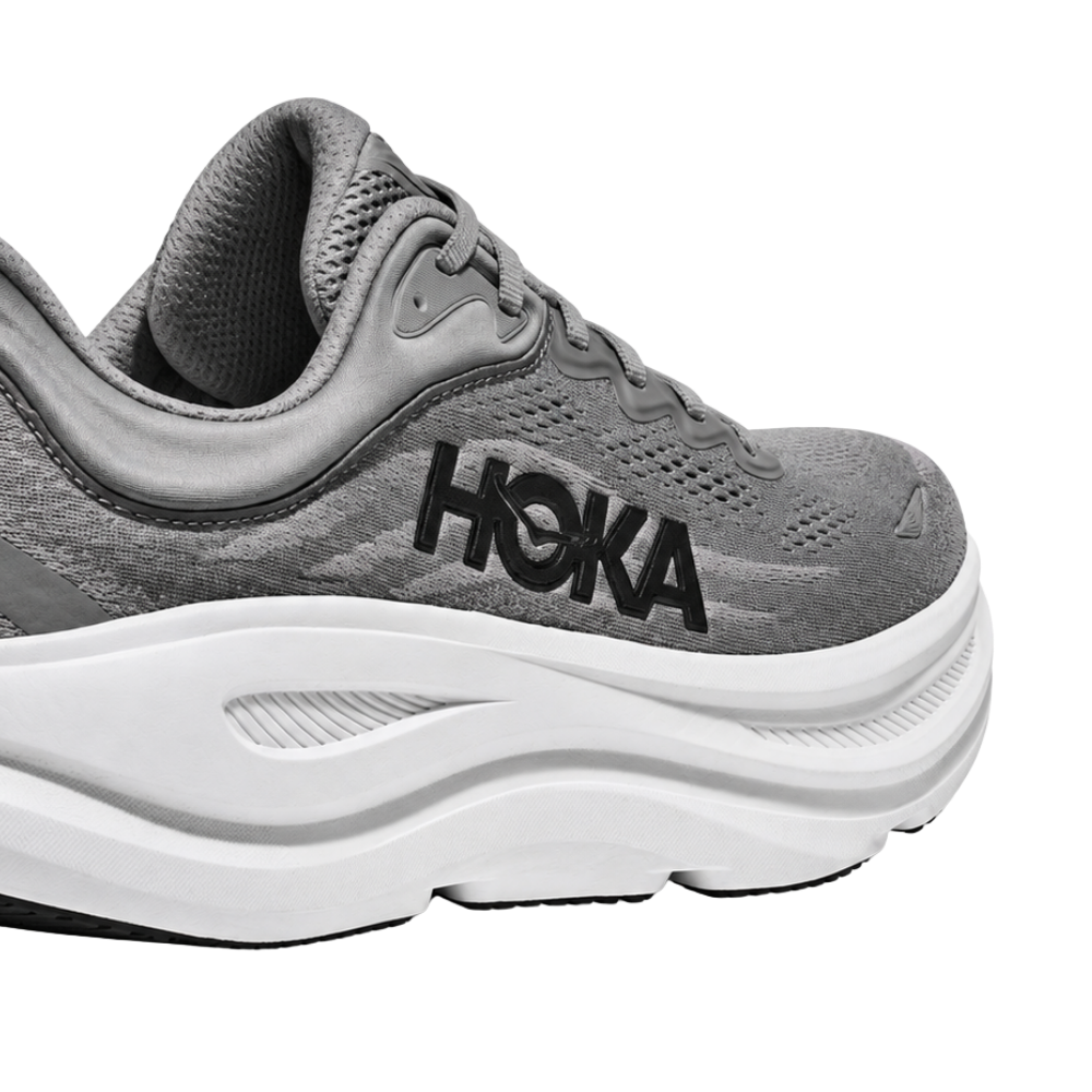 HOKA Bondi 9 Galactic Grey Stellar Grey Sneaker