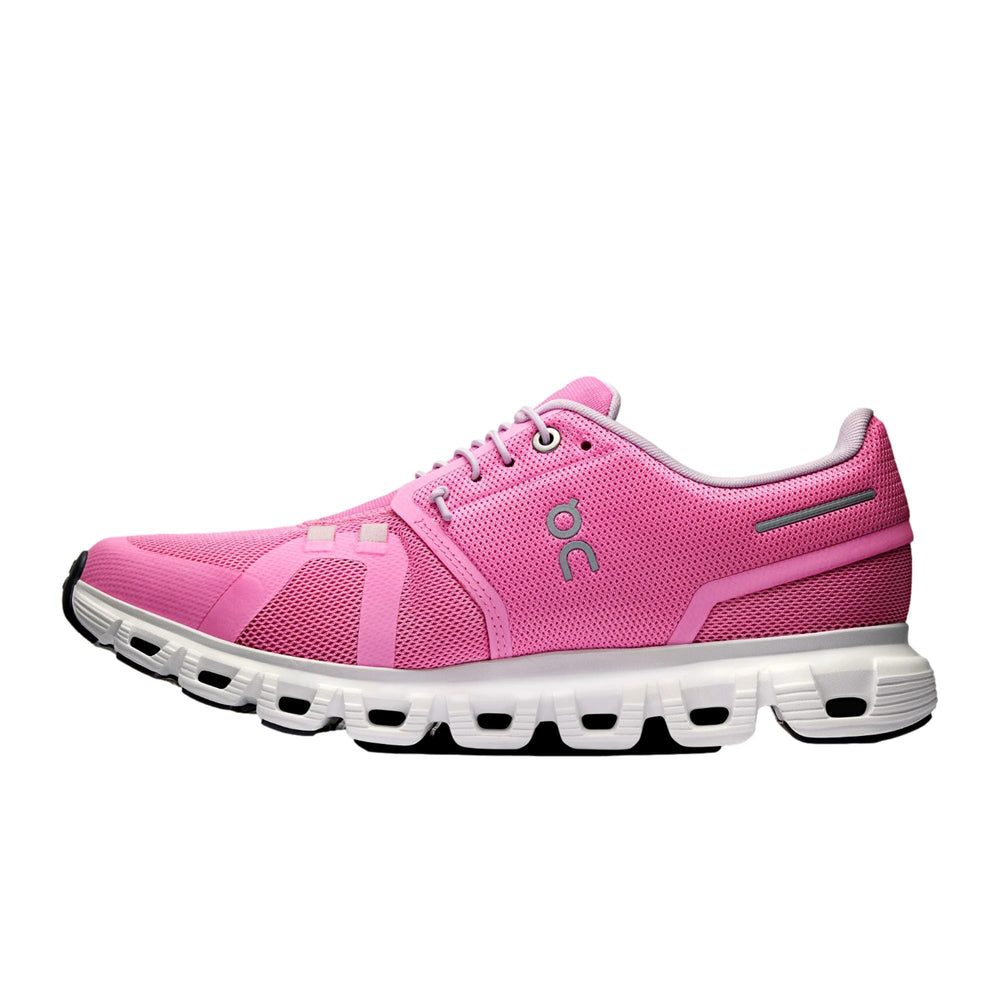 On Cloud 6 Raspberry White Women's Sneaker