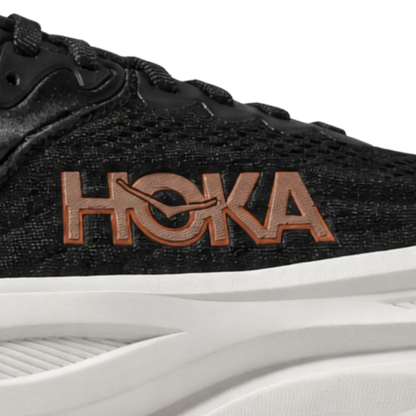 HOKA Bondi 9 Black Rose Gold Sneaker
