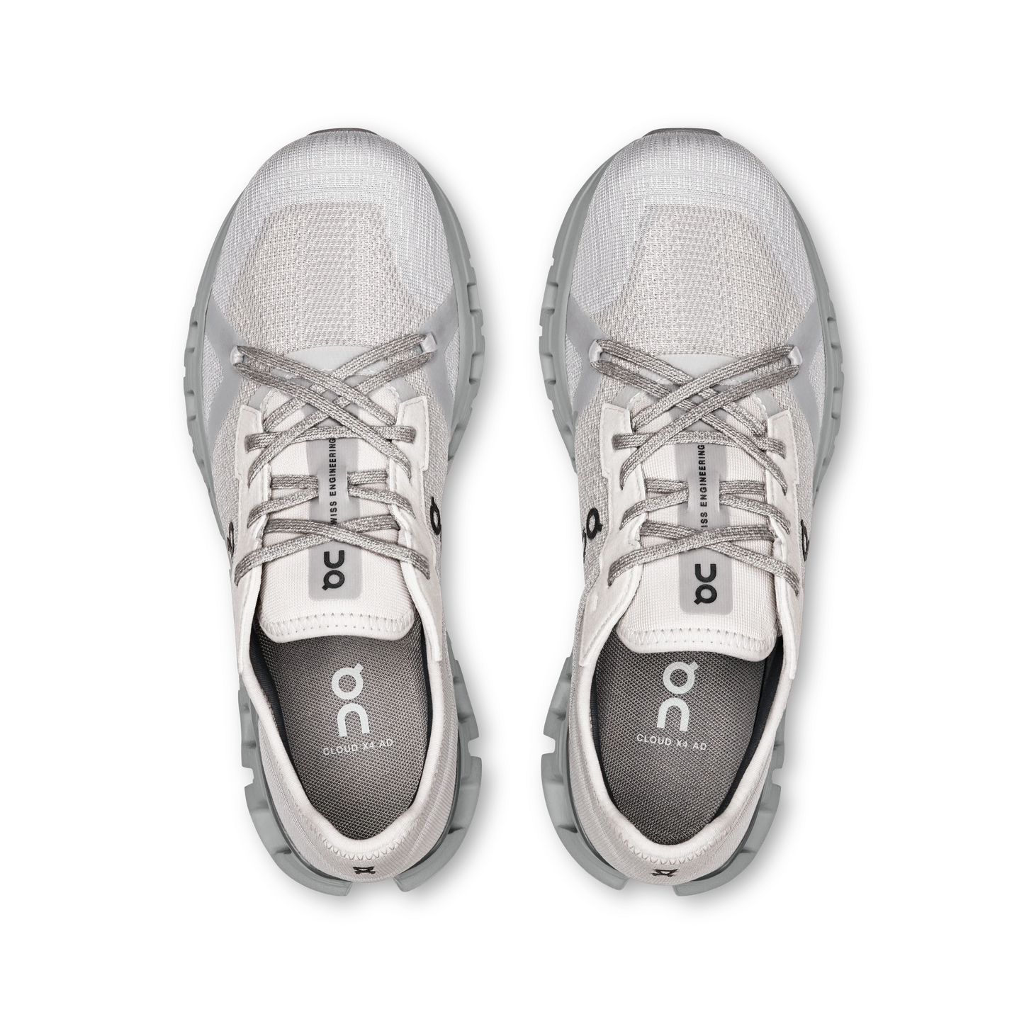 On Cloud X 4 AD 'Wolf/Alloy' Sneaker