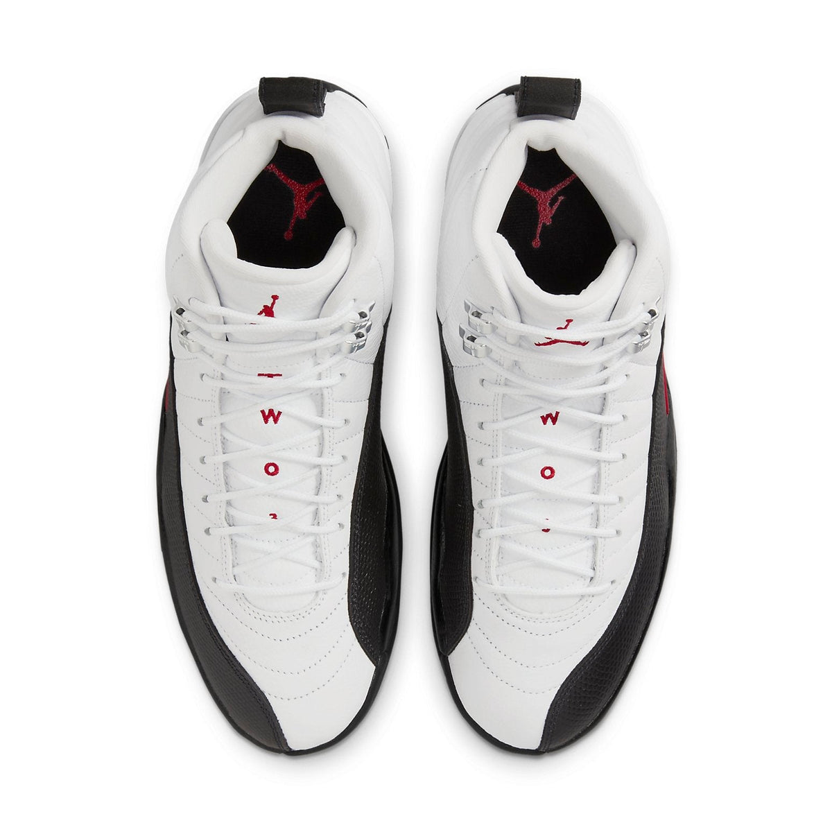 Jordan 12 Retro Red Taxi (2024) – detail view