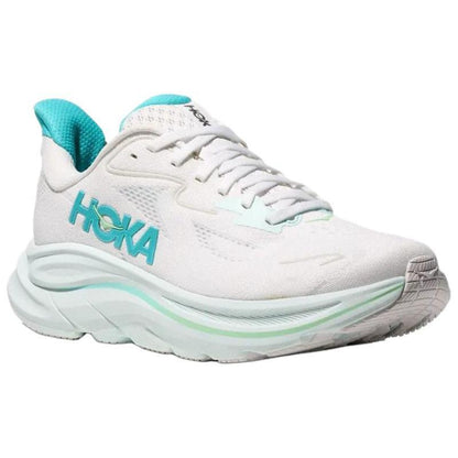 HOKA Clifton 10 White-Light Blue Sneaker