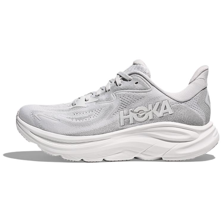 HOKA Clifton 10 White-Grey Sneaker