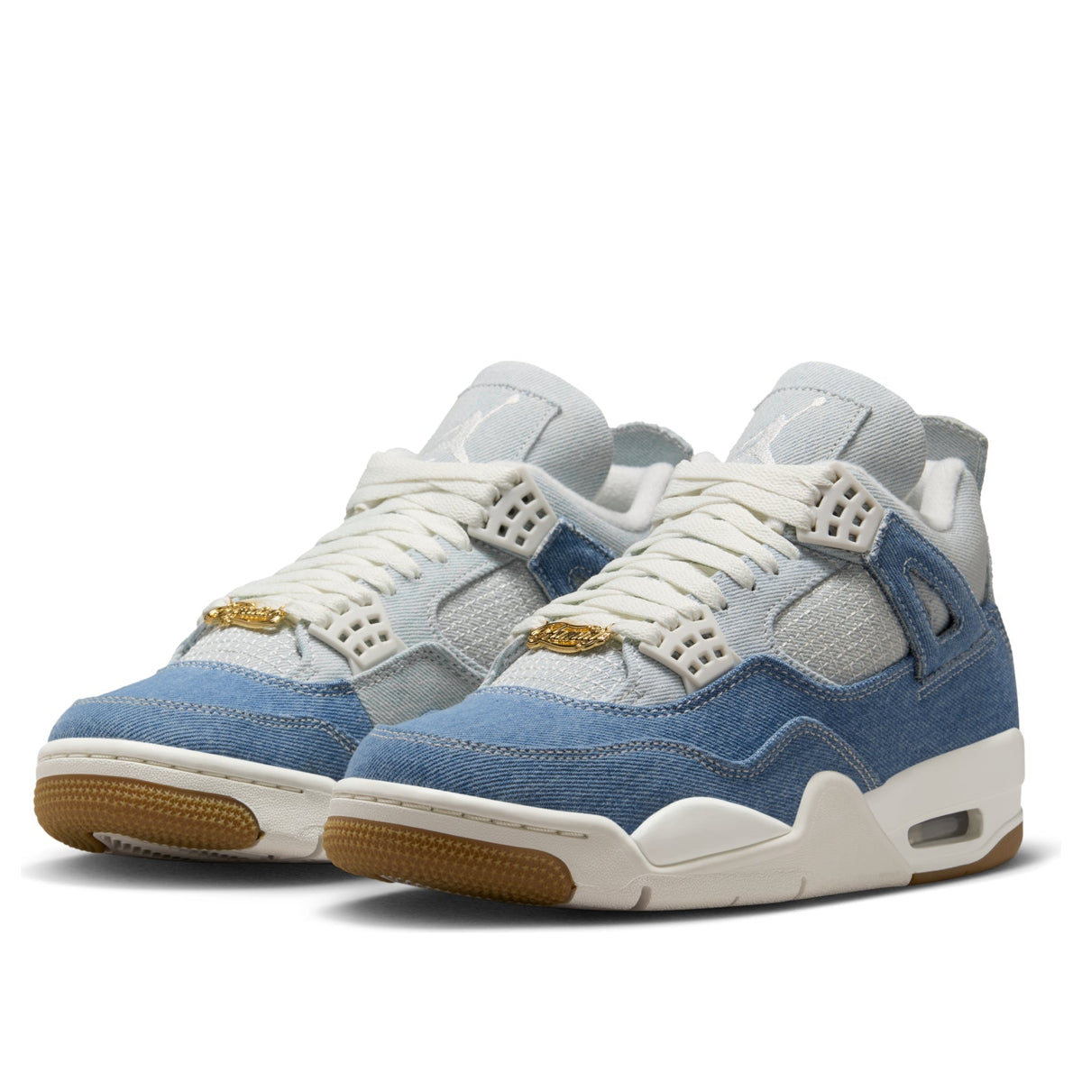 Air Jordan 4 Retro TEX Denim Worn Blue Women's 2