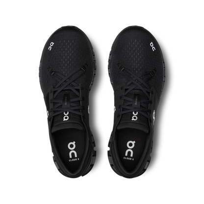 On Cloud X 4 'Black/Eclipse' Sneaker