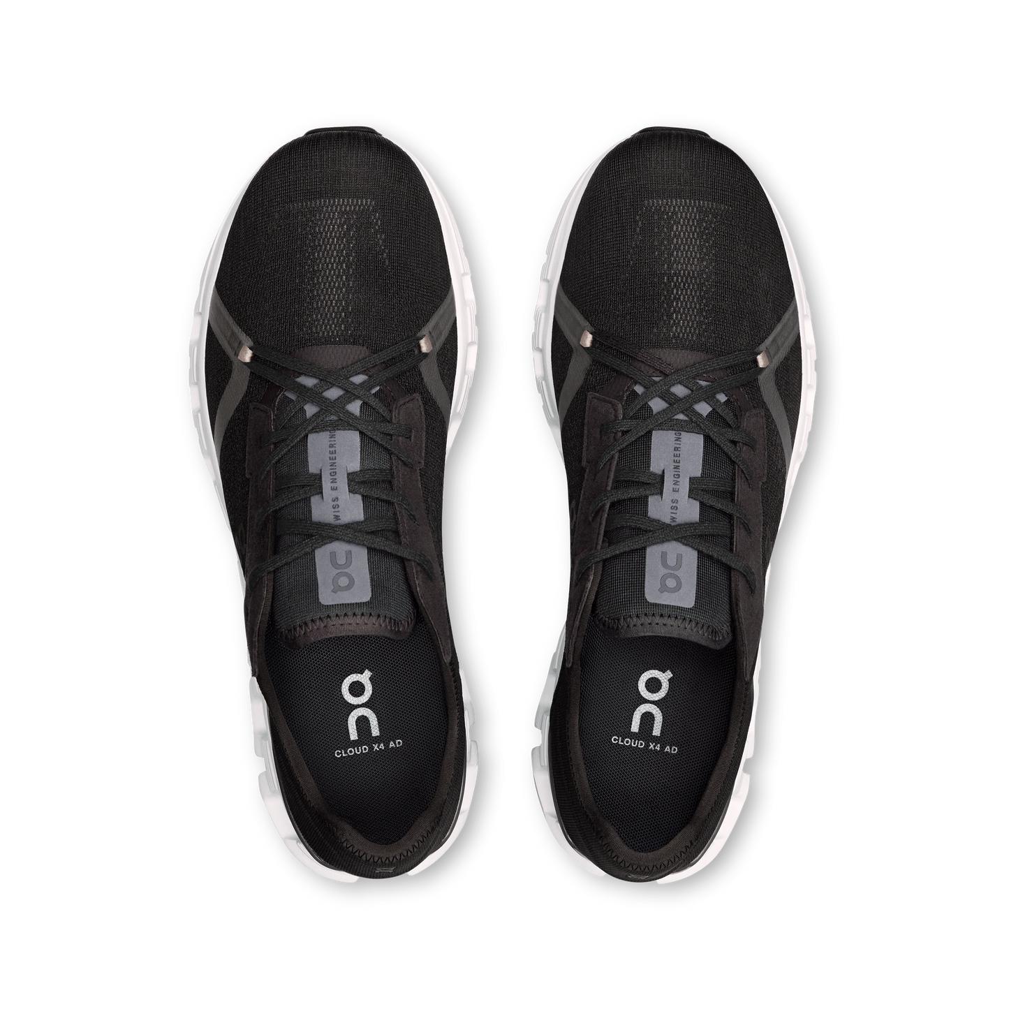 On Cloud X 4 AD 'Black/Asphalt' Sneaker