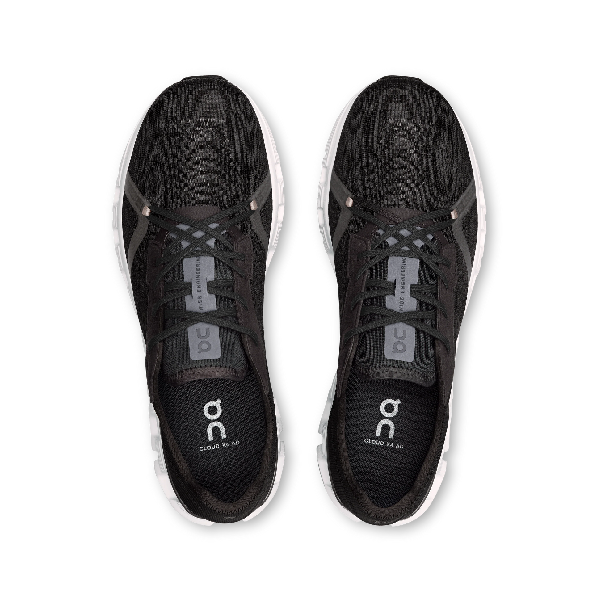 On Cloud X 4 AD 'Black/Asphalt' Sneaker