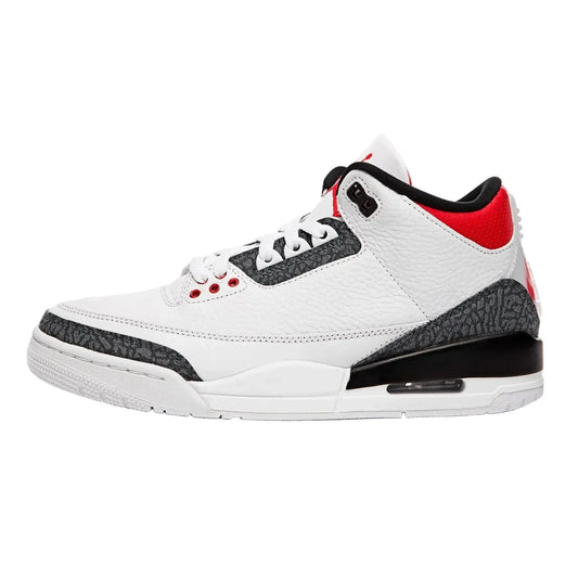 Jordan 3 Retro Fire Red Denim (GS)