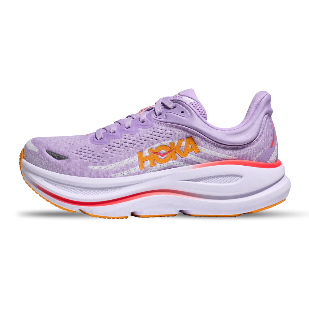 HOKA Bondi 9 Aster Flower Starlight Glow Sneaker
