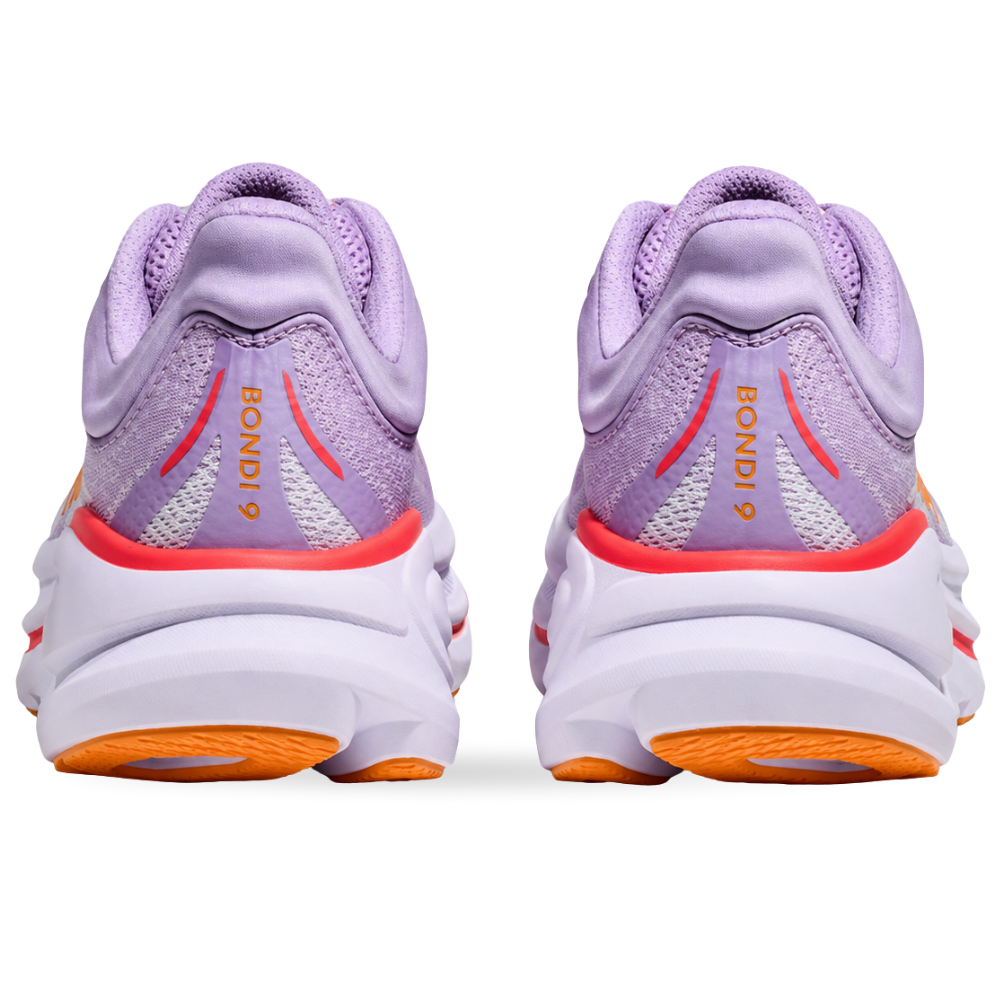 HOKA Bondi 9 Aster Flower Starlight Glow Sneaker