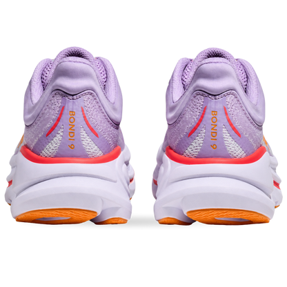 HOKA Bondi 9 Aster Flower Starlight Glow Sneaker