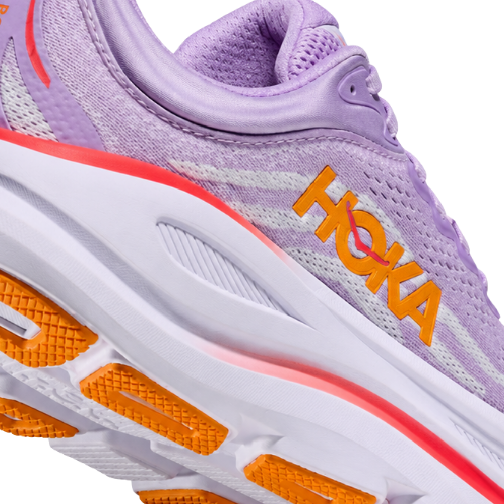 HOKA Bondi 9 Aster Flower Starlight Glow Sneaker
