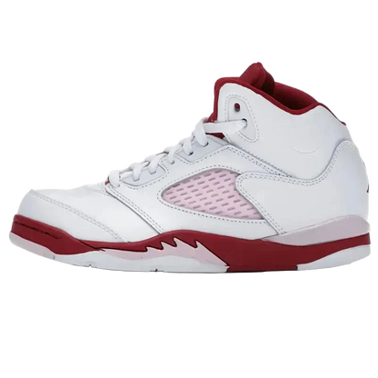 Jordan 5 Retro White Pink Red 2020 GS Sneaker