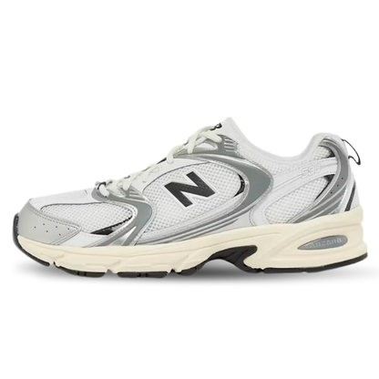 New Balance 530 White Silver Sneaker