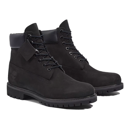 Timberland 6 Boot Black Nubuck Premium
