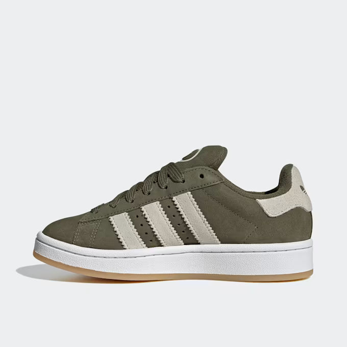 Adidas Campus 00s Kids Olive Green Beige Sneaker