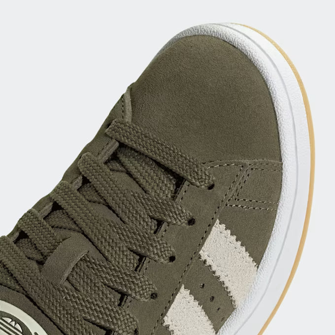 Adidas Campus 00s Kids Olive Green Beige Sneaker