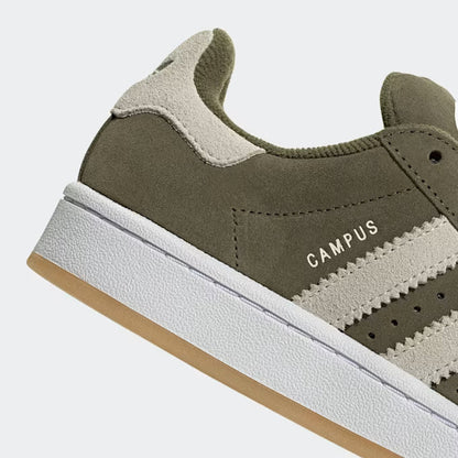 Adidas Campus 00s Kids Olive Green Beige Sneaker
