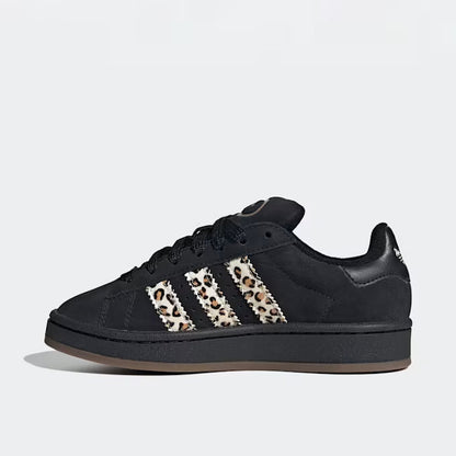 Adidas Campus 00s Kids Black Leopard Sneaker