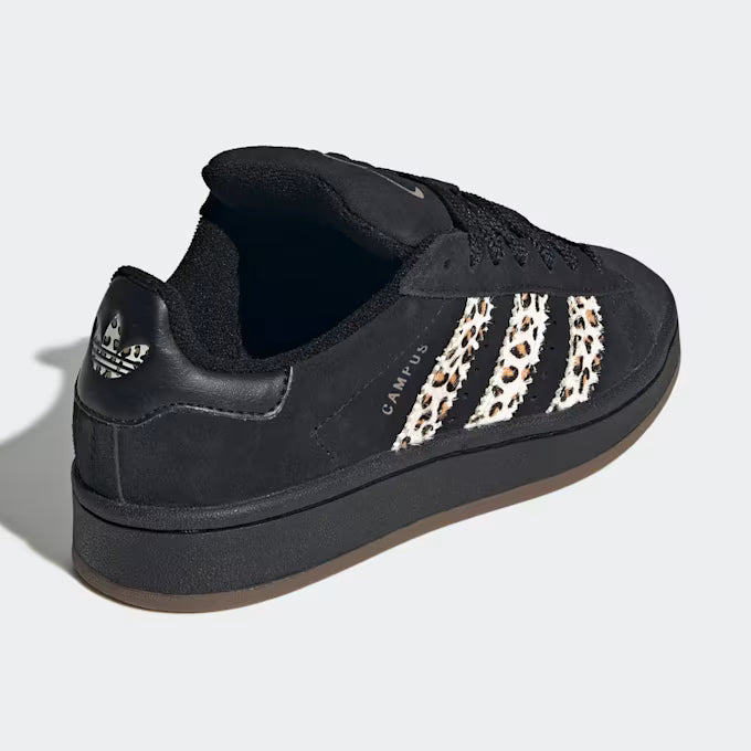 Adidas Campus 00s Kids Black Leopard Sneaker