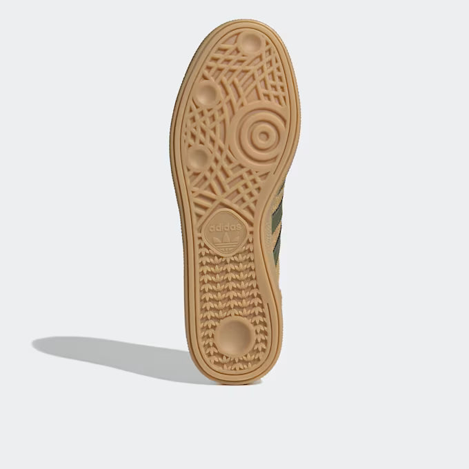 Adidas Handball Spezial Men's Beige Olive Green Sneaker