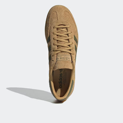 Adidas Handball Spezial Men's Beige Olive Green Sneaker
