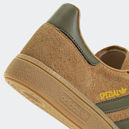 Adidas Handball Spezial Men's Beige Olive Green Sneaker