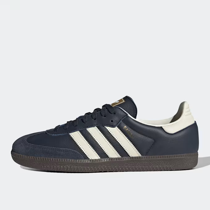 Adidas Samba OG Men's Blue Cream White Sneaker