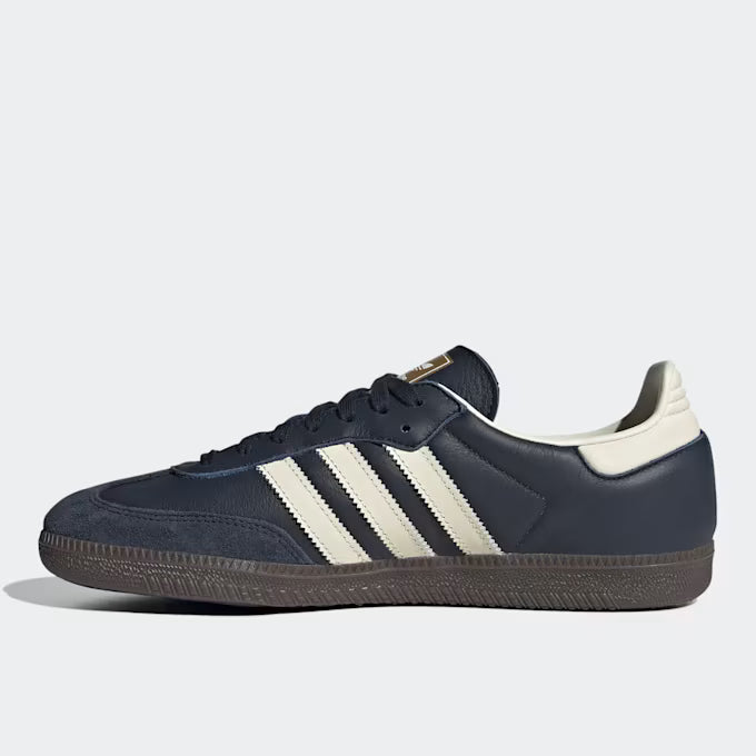 Adidas Samba OG Men's Blue Cream White Sneaker