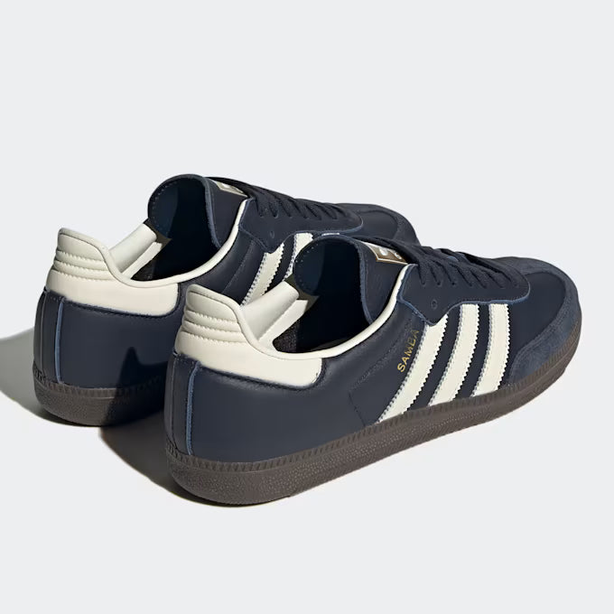 Adidas Samba OG Men's Blue Cream White Sneaker