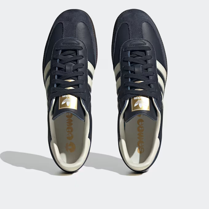 Adidas Samba OG Men's Blue Cream White Sneaker